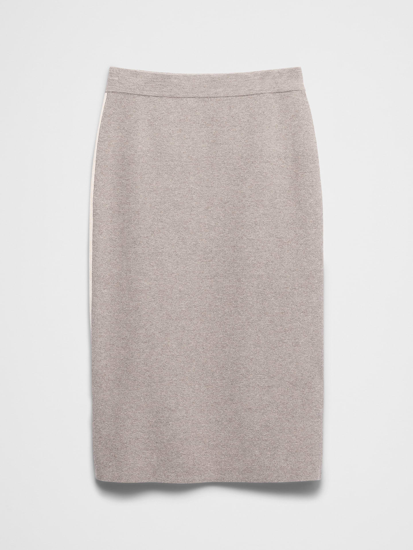 Image 4 of 4, Contrast Midi Sweater Skirt