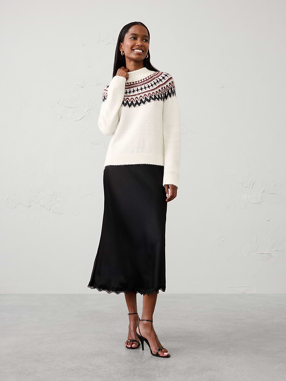 Plush Fair Isle Sweater