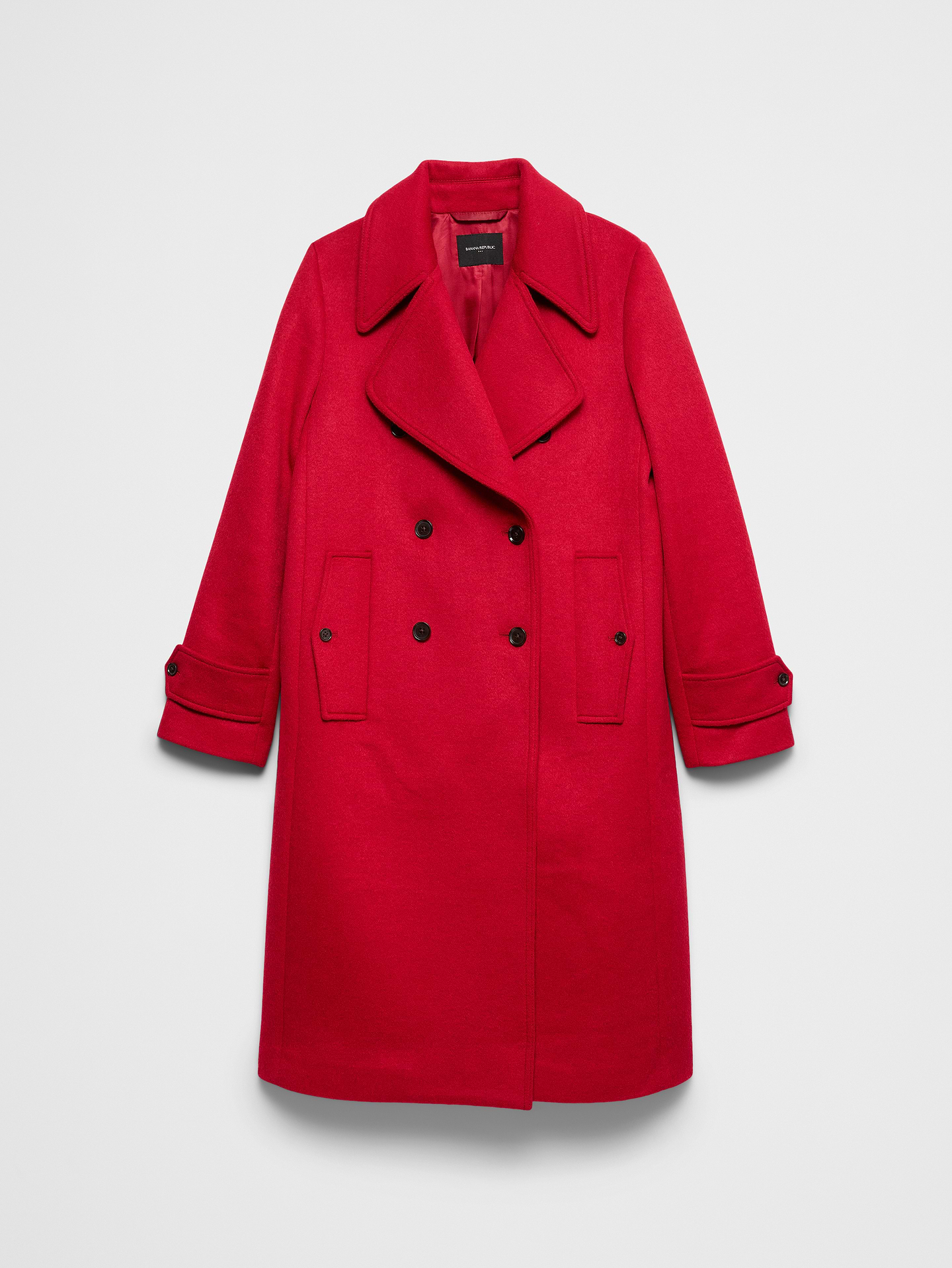 Image 4 of 4, Double Breasted Coat
