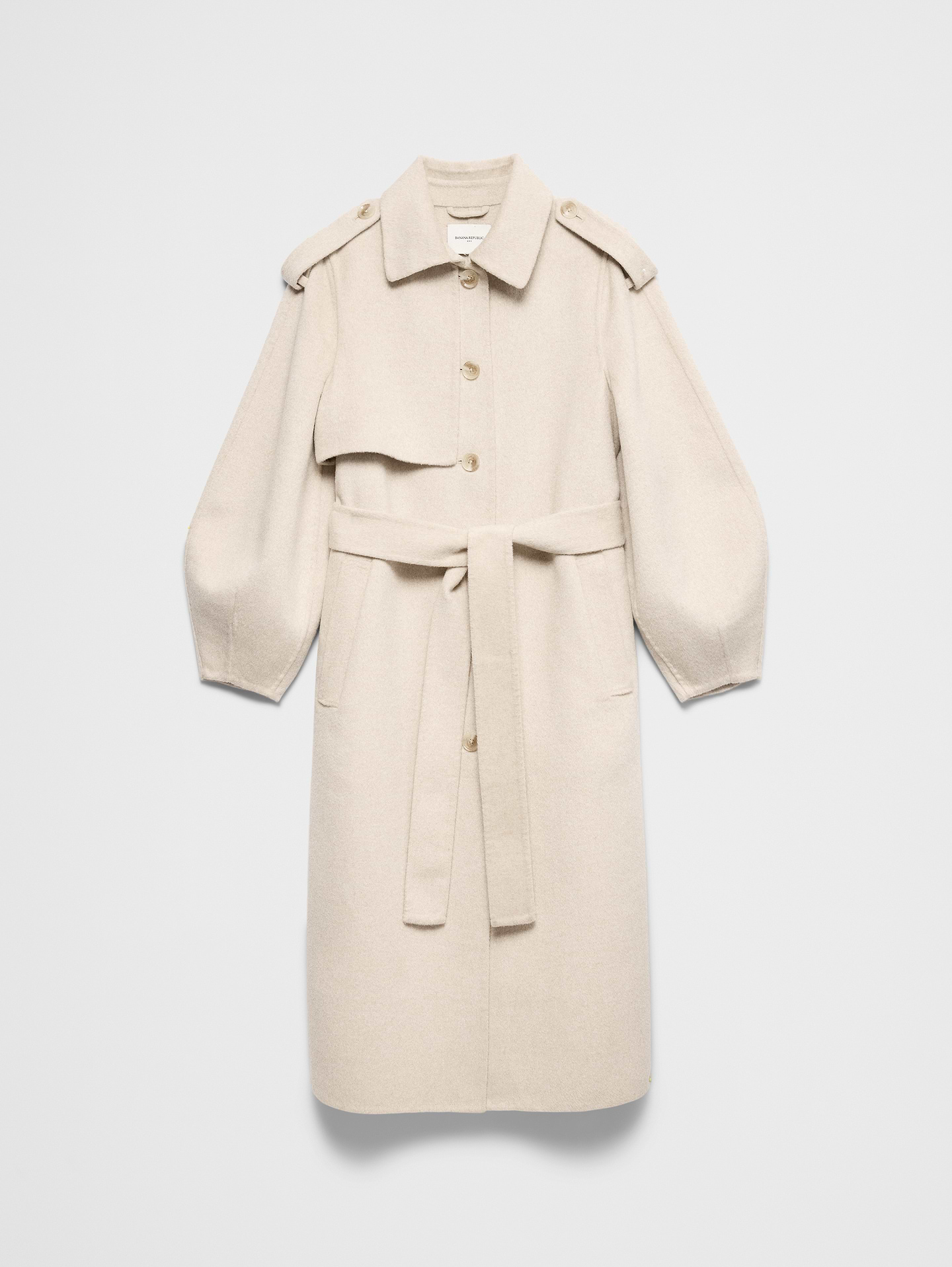 Image 4 of 4, Double-Face Trench Coat