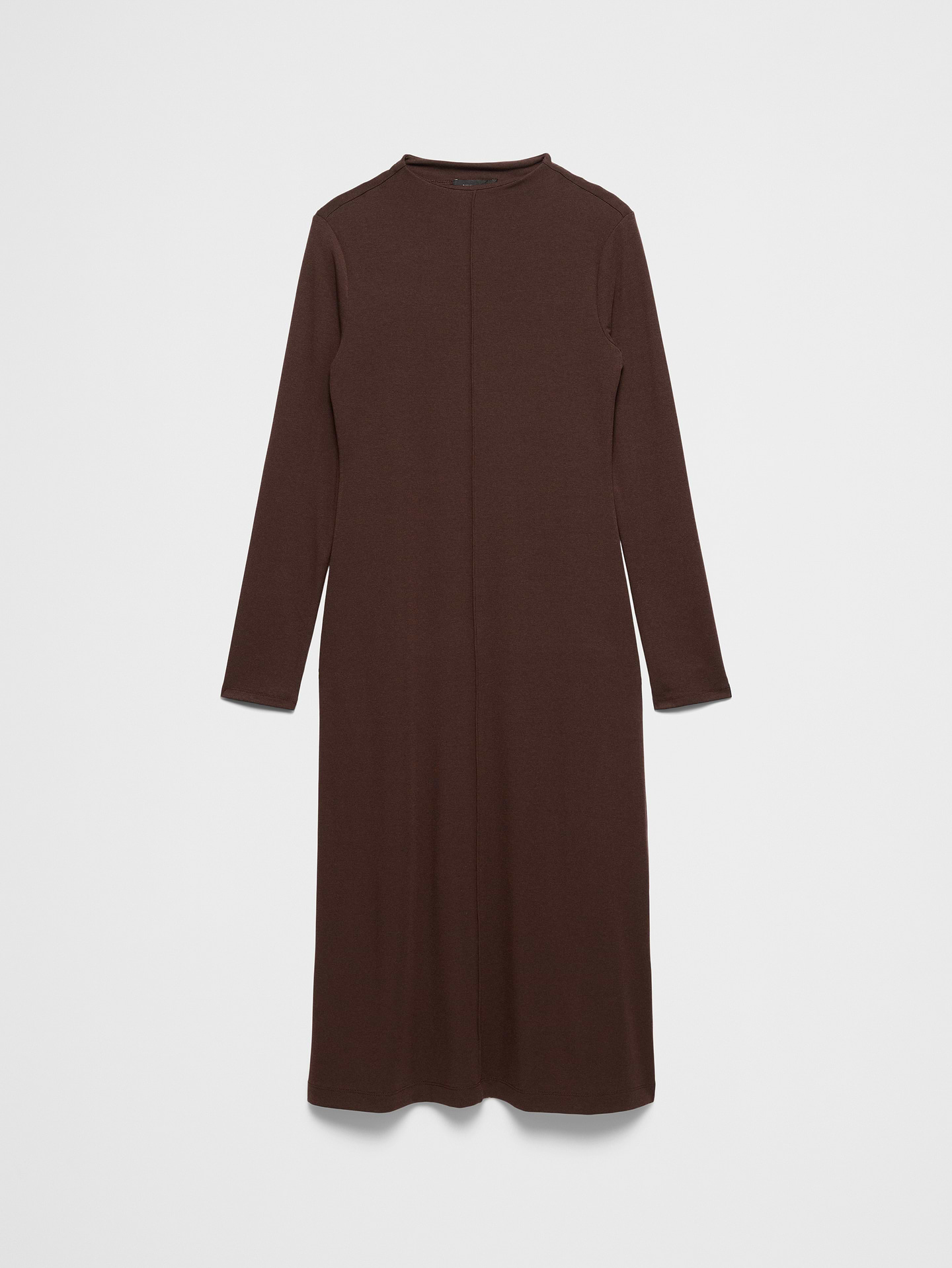 Image 7 of 7, Cozy Ribbed Knit Midi Dress