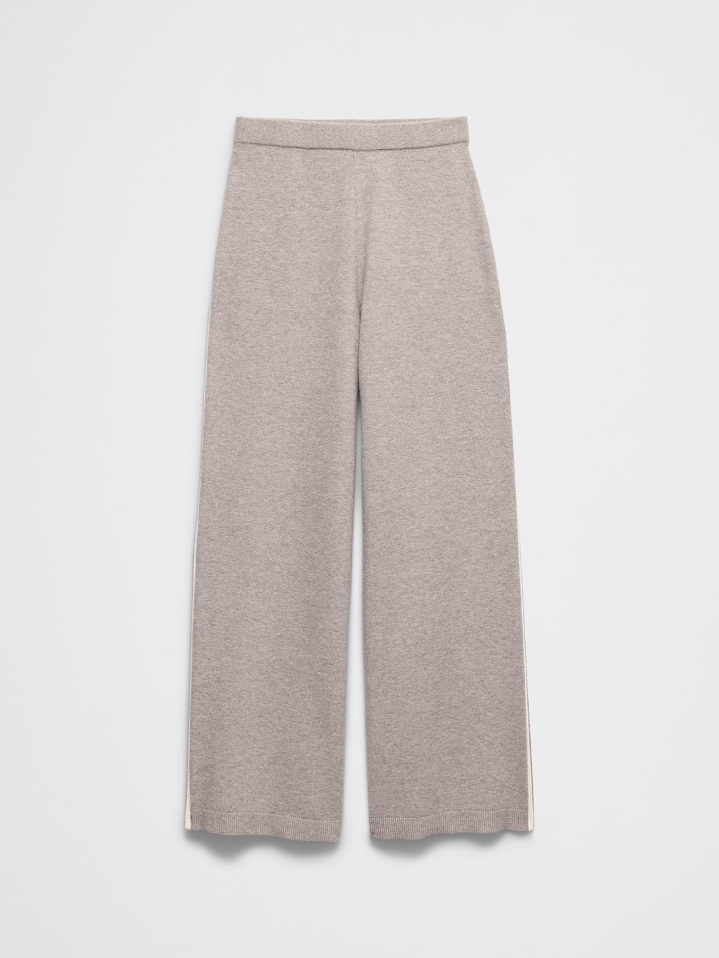 Image 4 of 4, Straight-Leg Mid-Rise Sweater Pant
