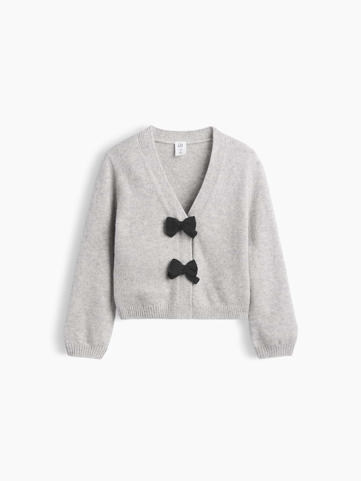 Image 2 de 3, Cardigan Effet cachemire à motif de boucle pour Bébé et Tout-petit