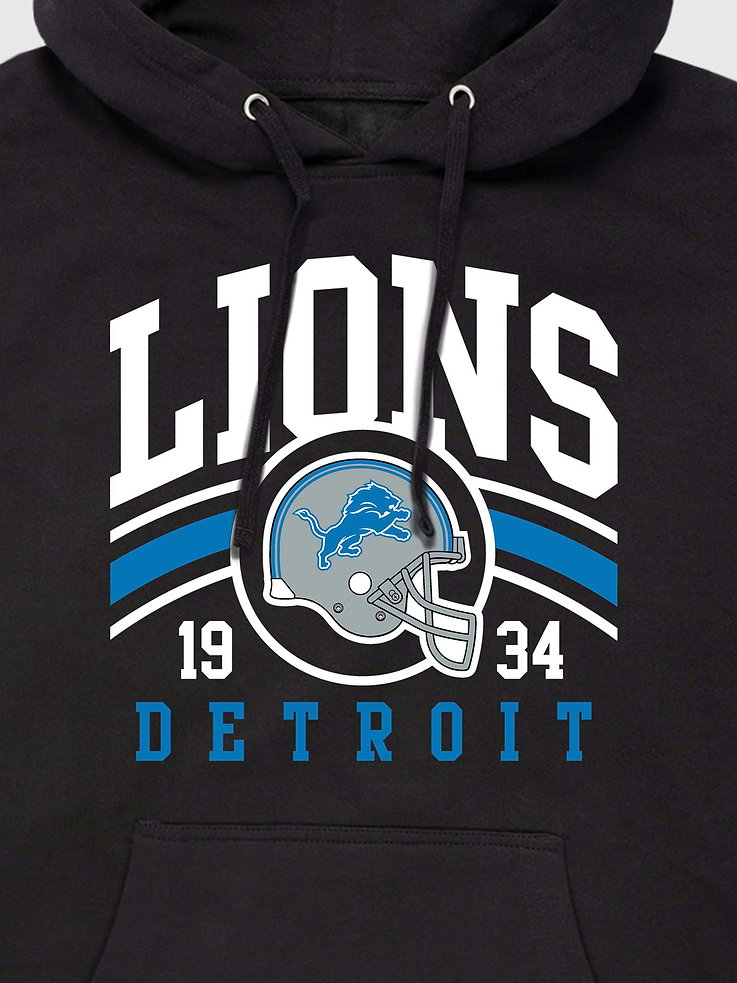 Image 2 of 3, NFL Classic Stripe Pullover Hoodie