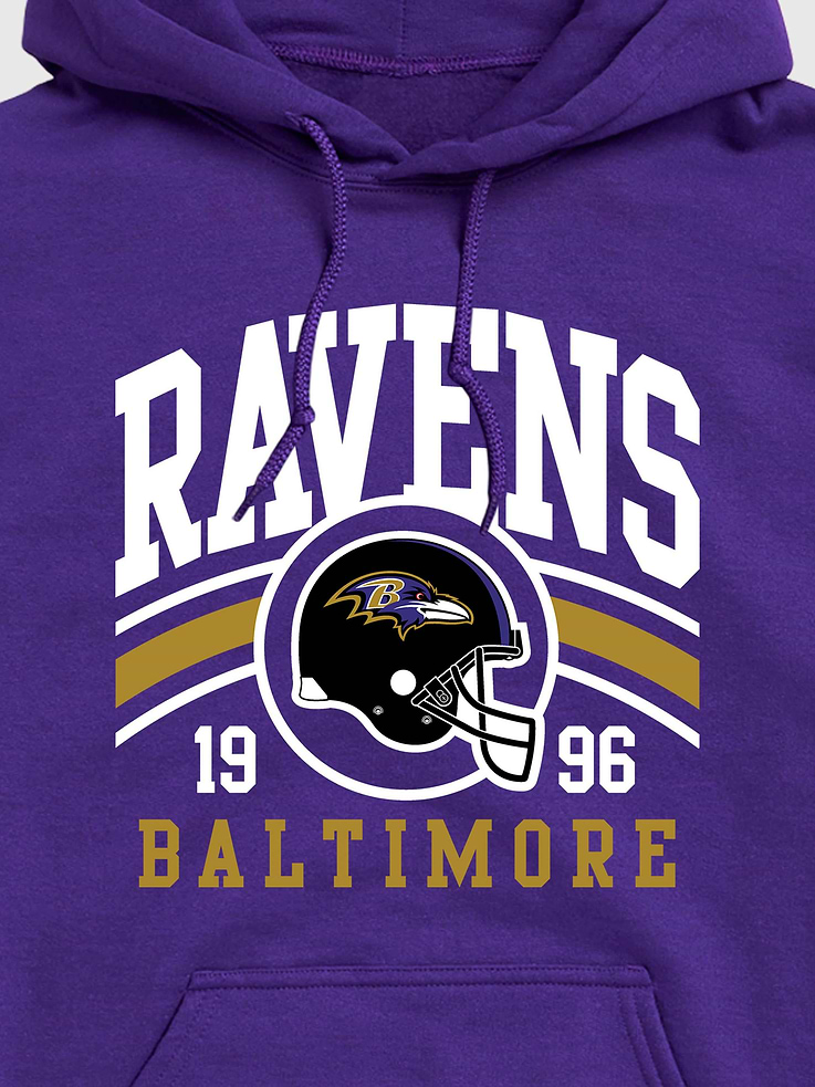 Image 3 of 4, NFL Classic Stripe Pullover Hoodie