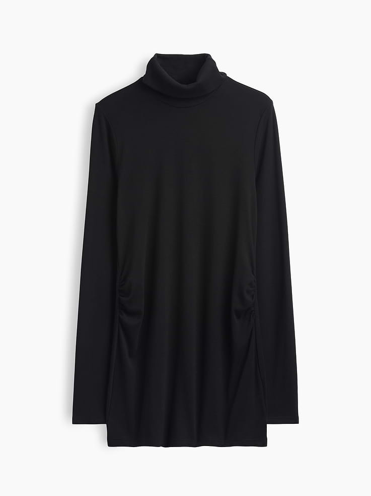 Image 2 of 2, Maternity Modern Turtleneck Top