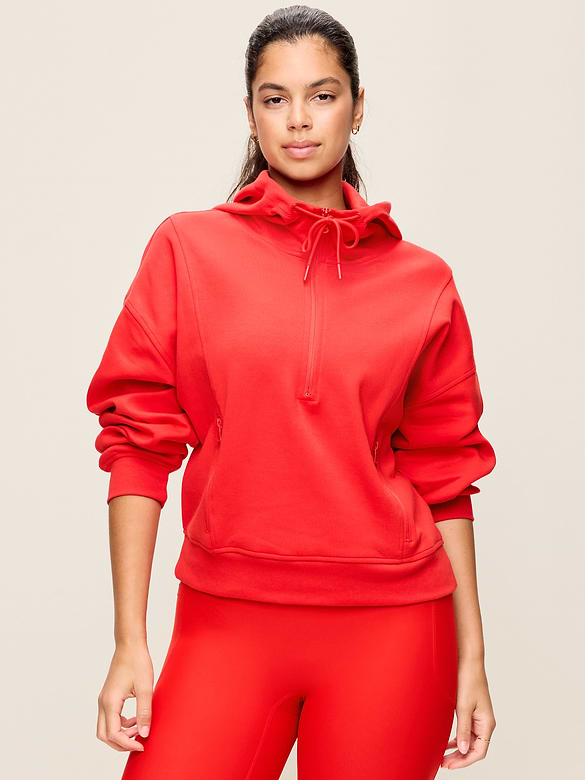 Dynamic Fleece Half-Zip Hoodie Sweatshirt