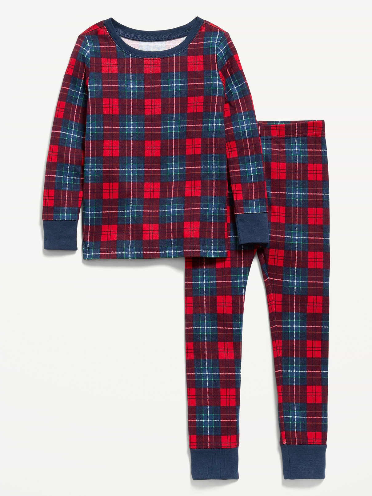 Image 3 of 3, Printed Snug-Fit Pajama Set for Toddler & Baby