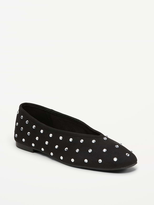 V-Cut Ballet Flats