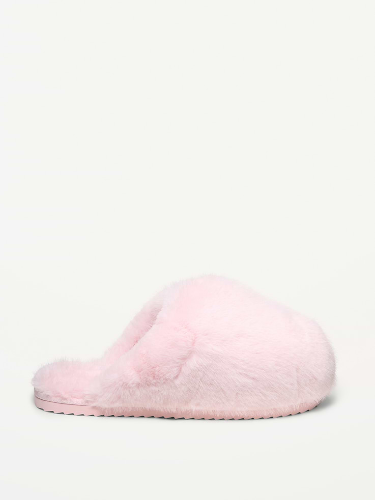 Image 3 of 4, Faux-Fur Slippers for Women