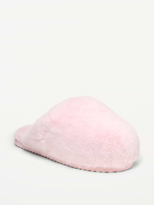 Faux-Fur Slippers for Women