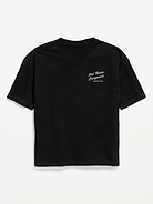 Image 1 of 2, crew neck, short sleeves, drop shoulders, logo graphic at front, Product #1181871