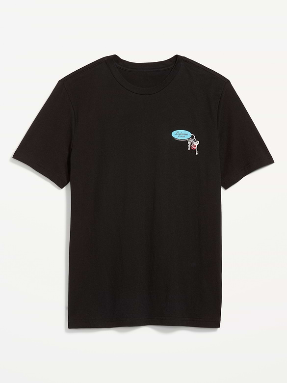 Soft-Washed Crew-Neck Graphic T-Shirt
