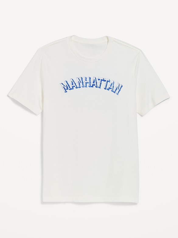 Soft-Washed Crew-Neck Graphic T-Shirt