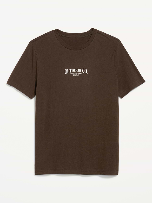 Soft-Washed Crew-Neck Graphic T-Shirt
