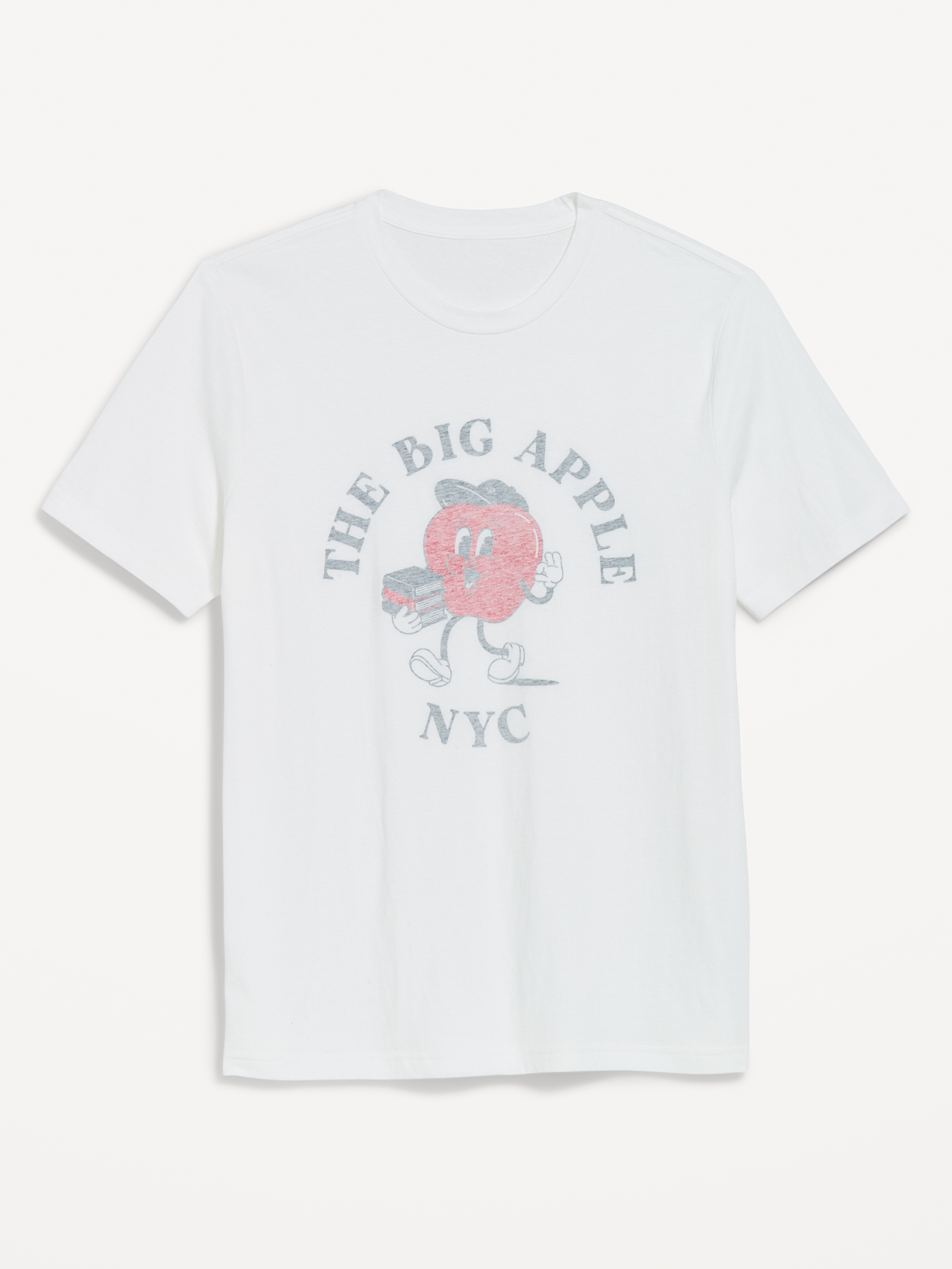 Image 2 of 2, Soft-Washed Crew-Neck Graphic T-Shirt
