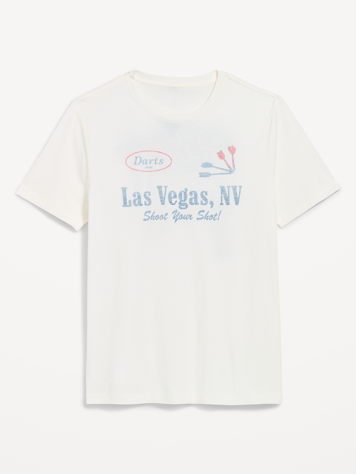 Image 1 of 2, rib-knit crew neck, short sleeves, graphic varies, Product #1182304