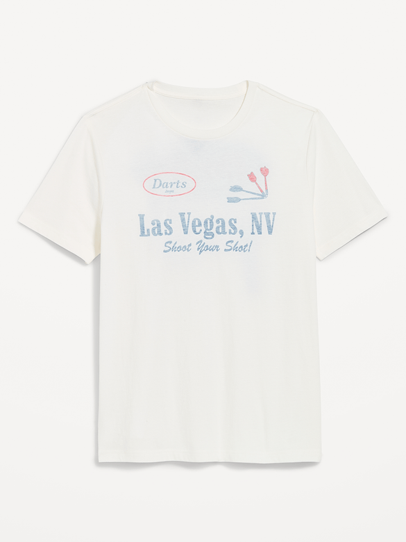 Soft-Washed Crew-Neck Graphic T-Shirt