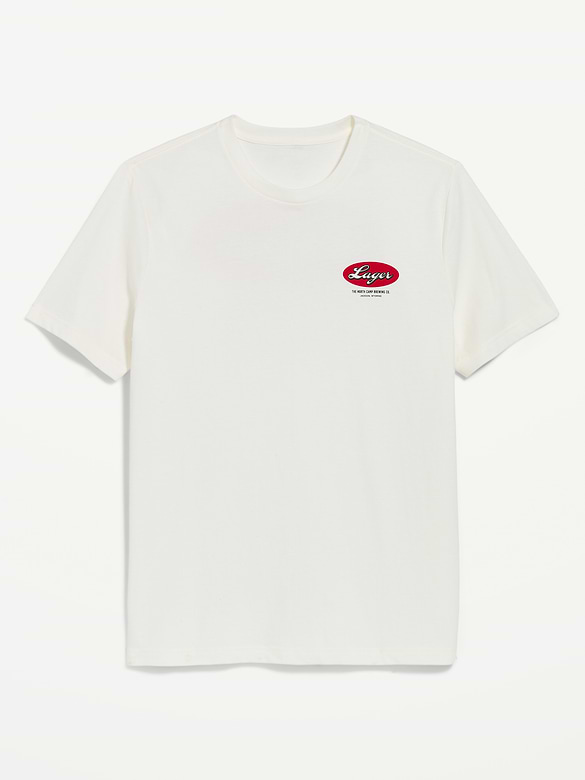Soft-Washed Crew-Neck Graphic T-Shirt