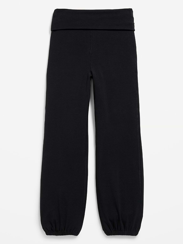 High-Waisted PowerChill Bubble Joggers for Girls