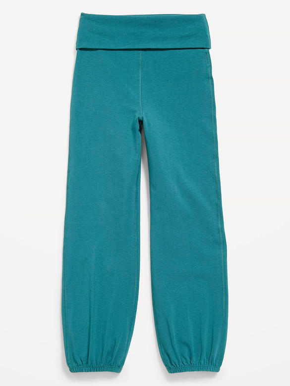 High-Waisted PowerChill Bubble Joggers for Girls