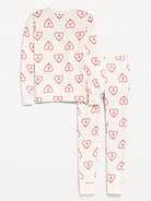 Image 2 of 2, Printed Snug-Fit Pajama Set for Girls