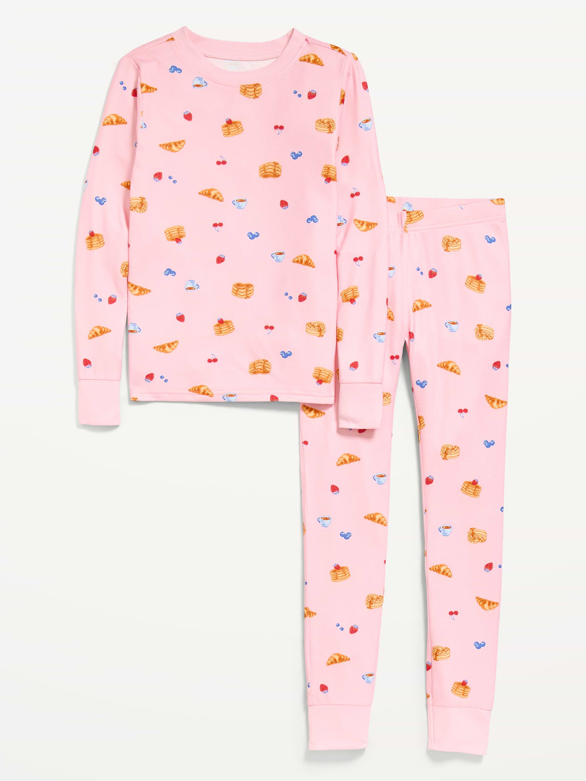 Printed Snug-Fit Pajama Set for Girls