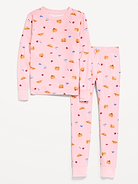 Image 1 of 1, crew neck, long sleeves, matching pajama pants, elasticized waistband, all-over print, Product #1184121