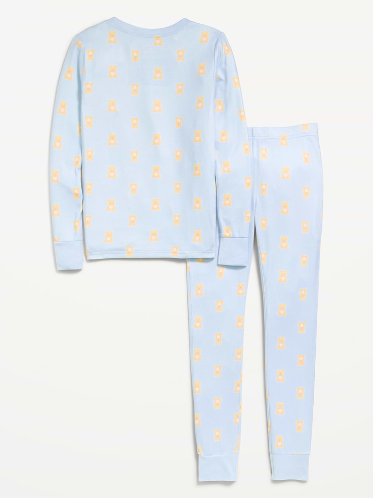 Image 2 de 2, Pyjama ajusté à motif pour fille