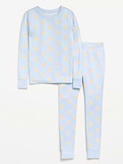 Image 1 of 2, crew neck, long sleeves, matching pajama pants, elasticized waistband, all-over print, Product #1184121
