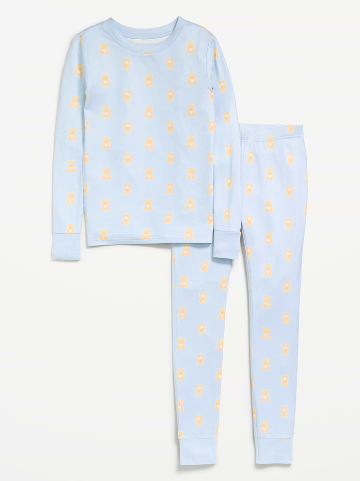 Image 1 de 2, Encolure ras du cou., Manches longues., Pantalon de pyjama assorti., Taille élastique., Motif sur l’ensemble., Produit #1184121