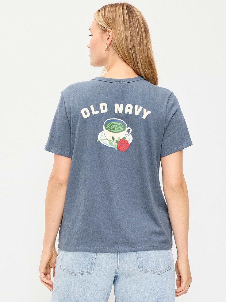 Image 6 of 8, EveryWear Logo Graphic T-Shirt