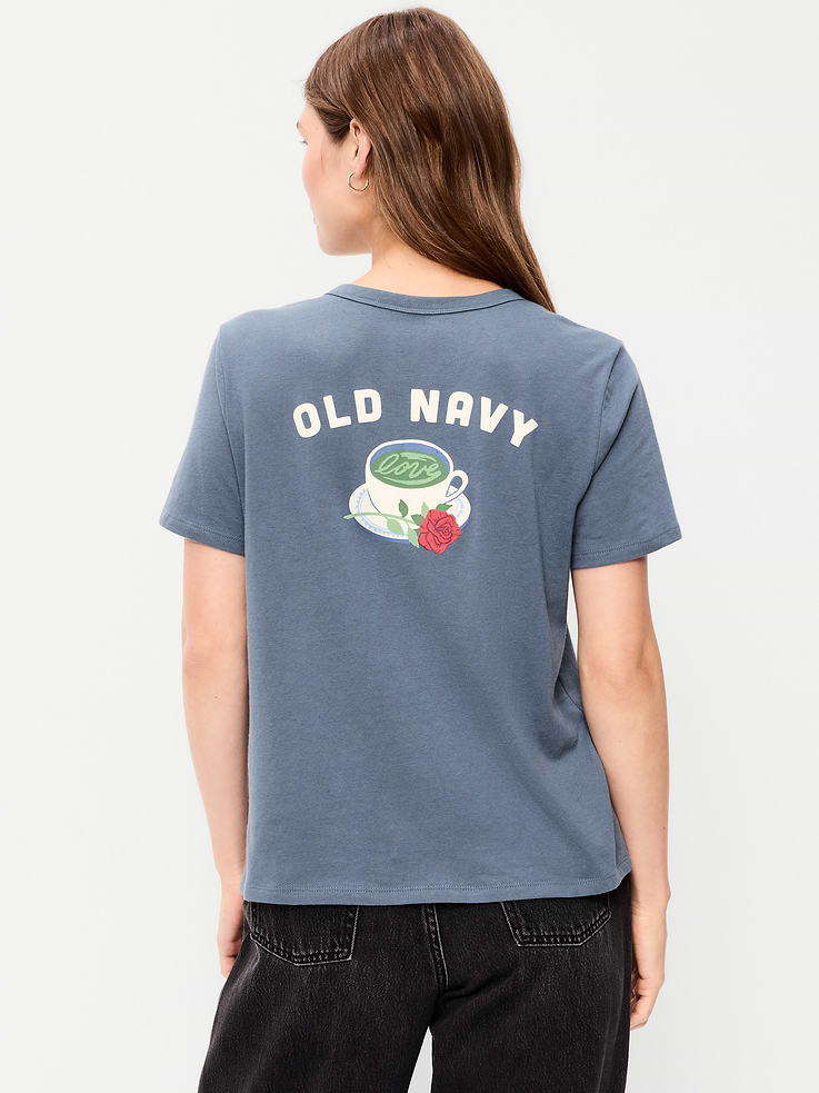 Image 3 of 8, EveryWear Logo Graphic T-Shirt