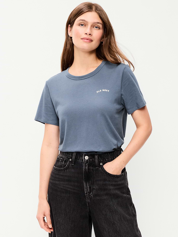 Image 2 of 8, EveryWear Logo Graphic T-Shirt