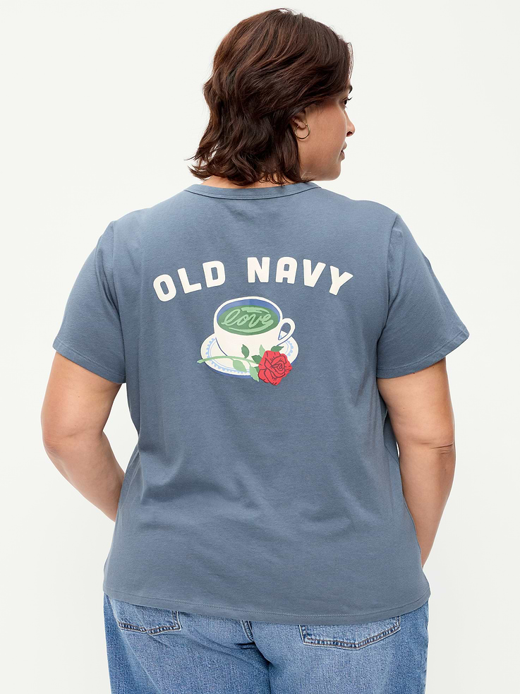 Image 8 of 8, EveryWear Logo Graphic T-Shirt