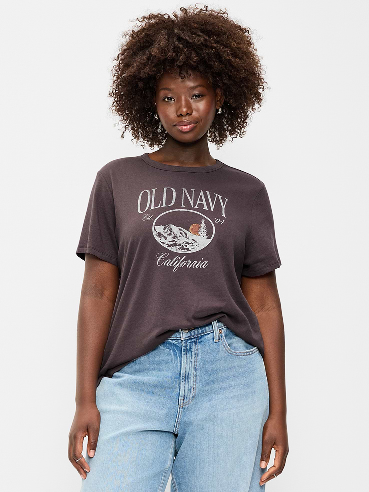 Image 6 of 9, EveryWear Logo Graphic T-Shirt