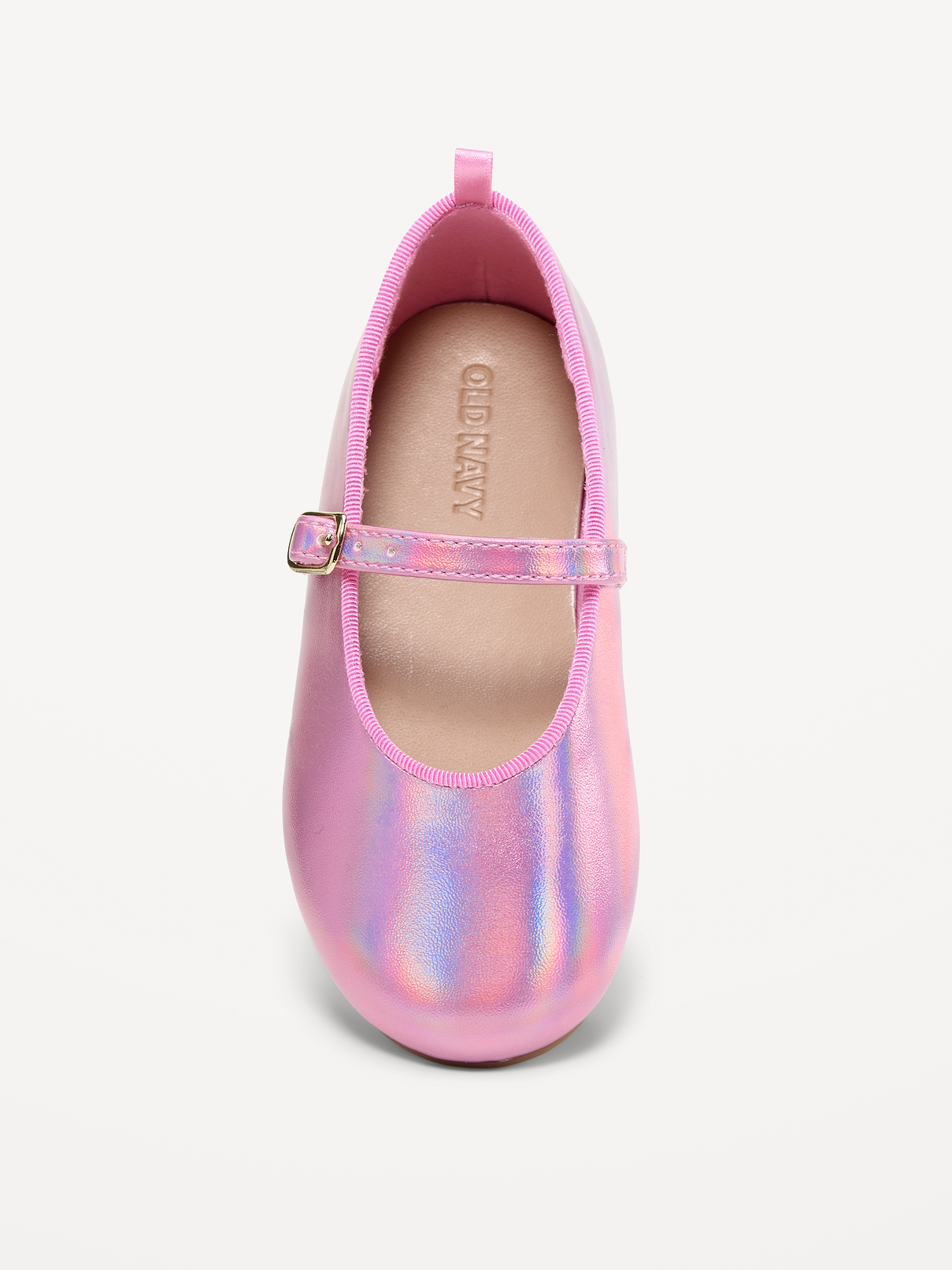 Image 2 of 4, Shiny Faux-Leather Mary Jane Shoes for Toddler Girls