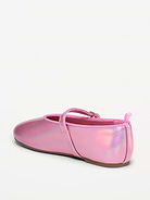 Image 3 of 4, Shiny Faux-Leather Mary Jane Shoes for Toddler Girls