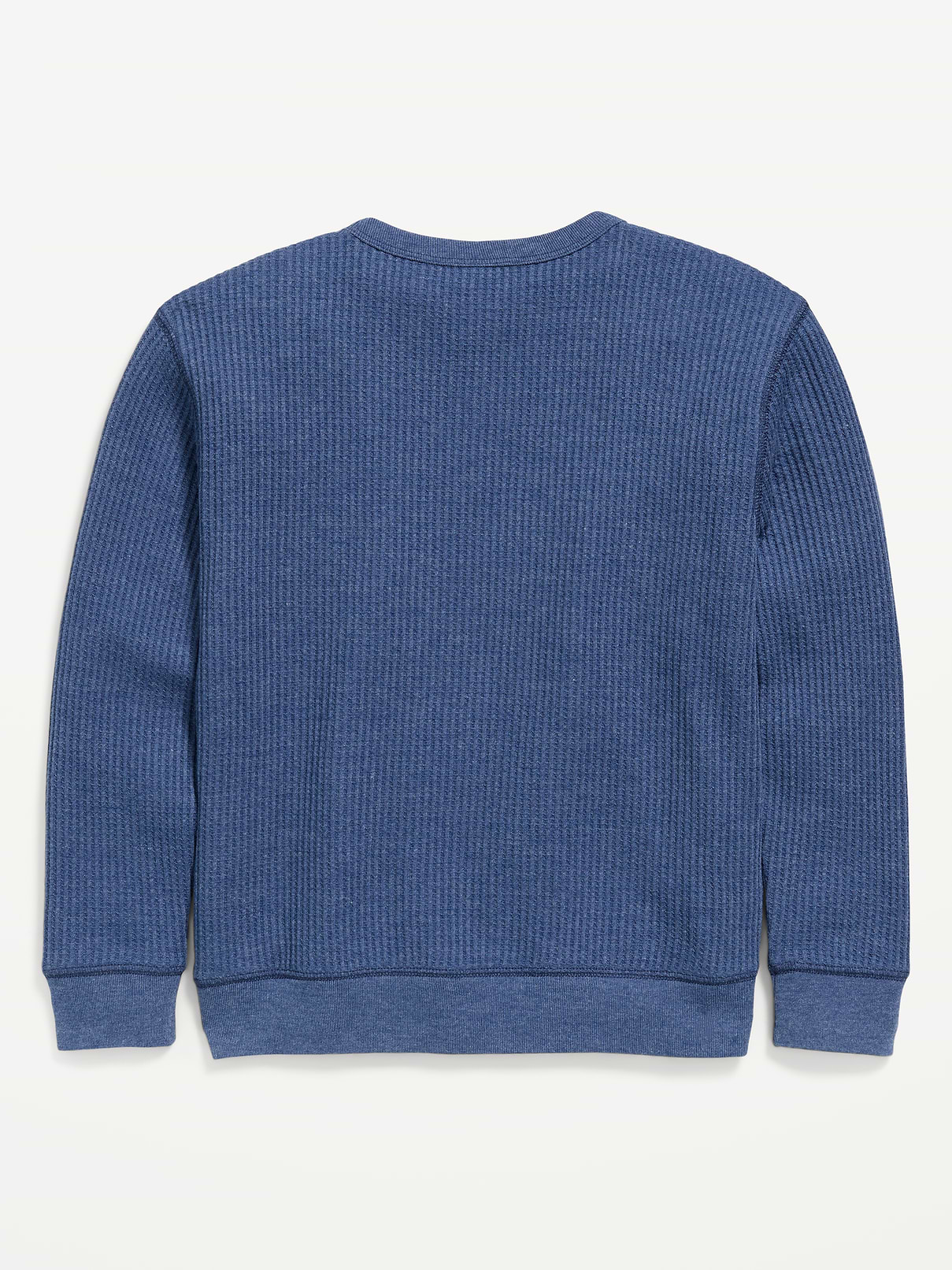 Image 3 of 3, Long-Sleeve Waffle Knit T-Shirt for Boys