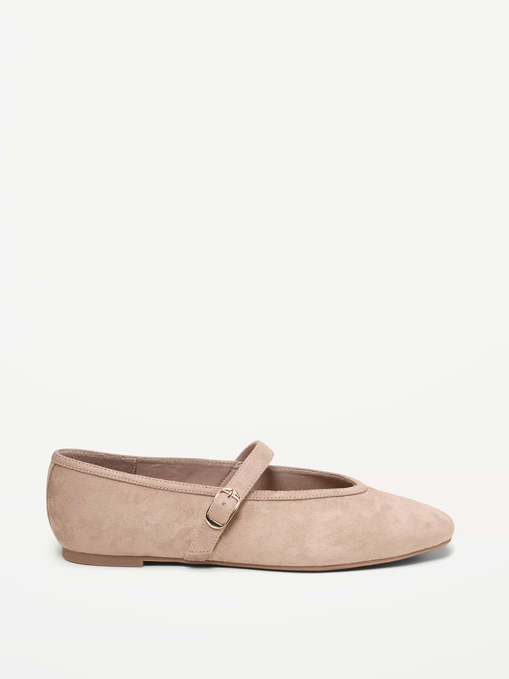 Image 3 of 4, Mary Jane Ballet Flats for Women