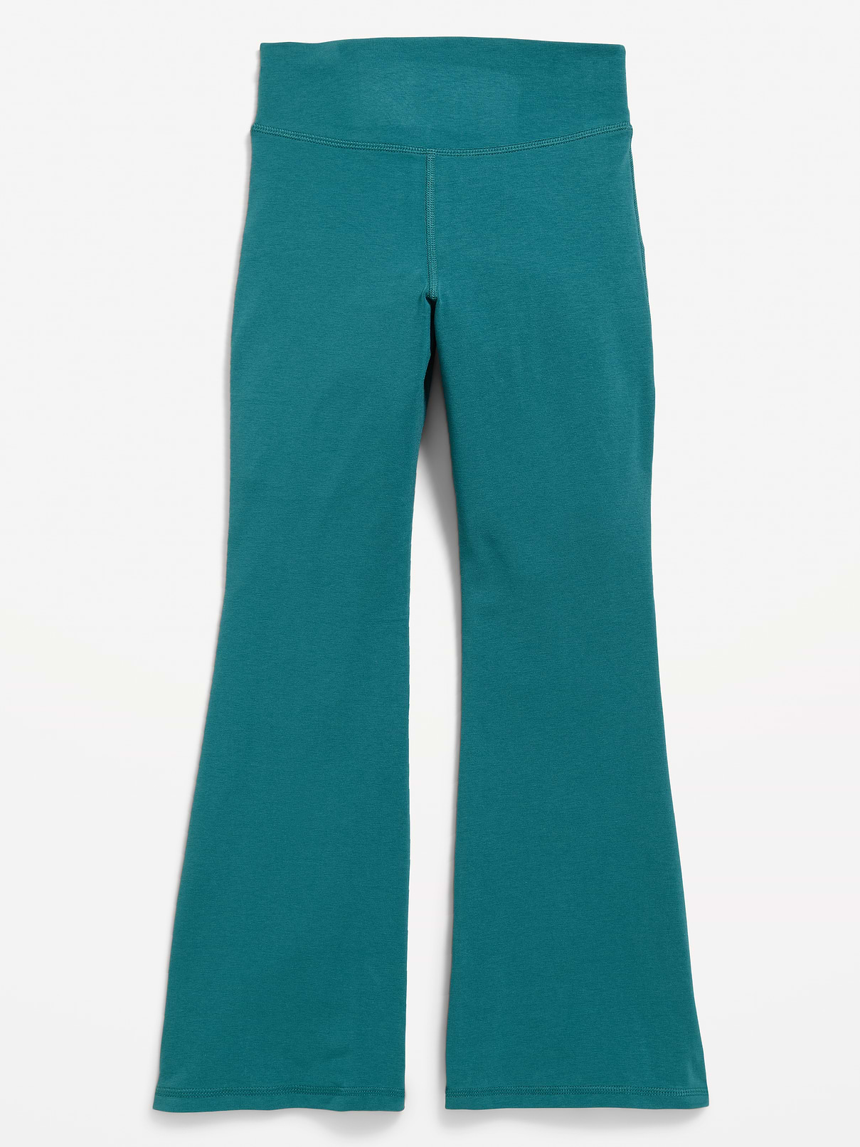 Image 2 de 4, Legging évasé PowerChill à taille haute croisée pour fille