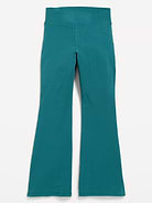 Image 2 de 4, Legging évasé PowerChill à taille haute croisée pour fille