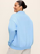 Image 3 of 4, Baseline Fleece Mock-Neck Sweater