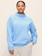 Image 2 of 4, Baseline Fleece Mock-Neck Sweater