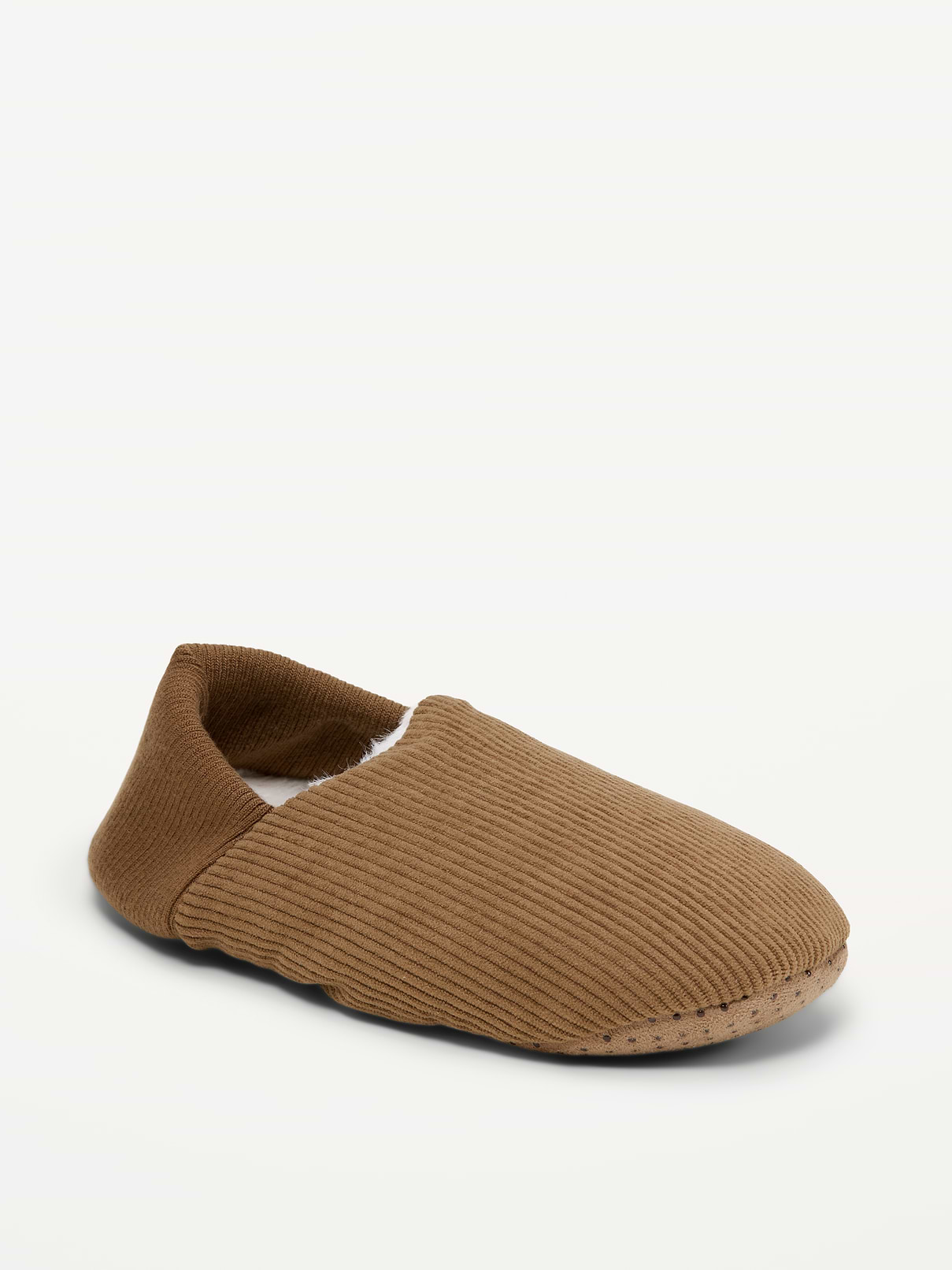 Image 1 of 1, textured upper, sherpa lining, cushioned footbed, easy slip-on style, Product #909794