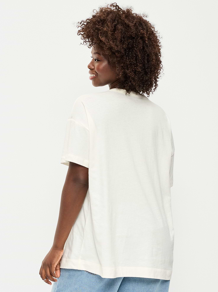Image 5 of 5, Oversized Tunic Graphic T-Shirt