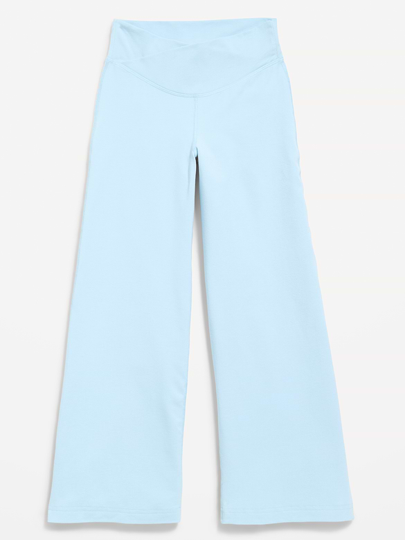 High-Waisted PowerChill Crossover Wide-Leg Pants for Girls
