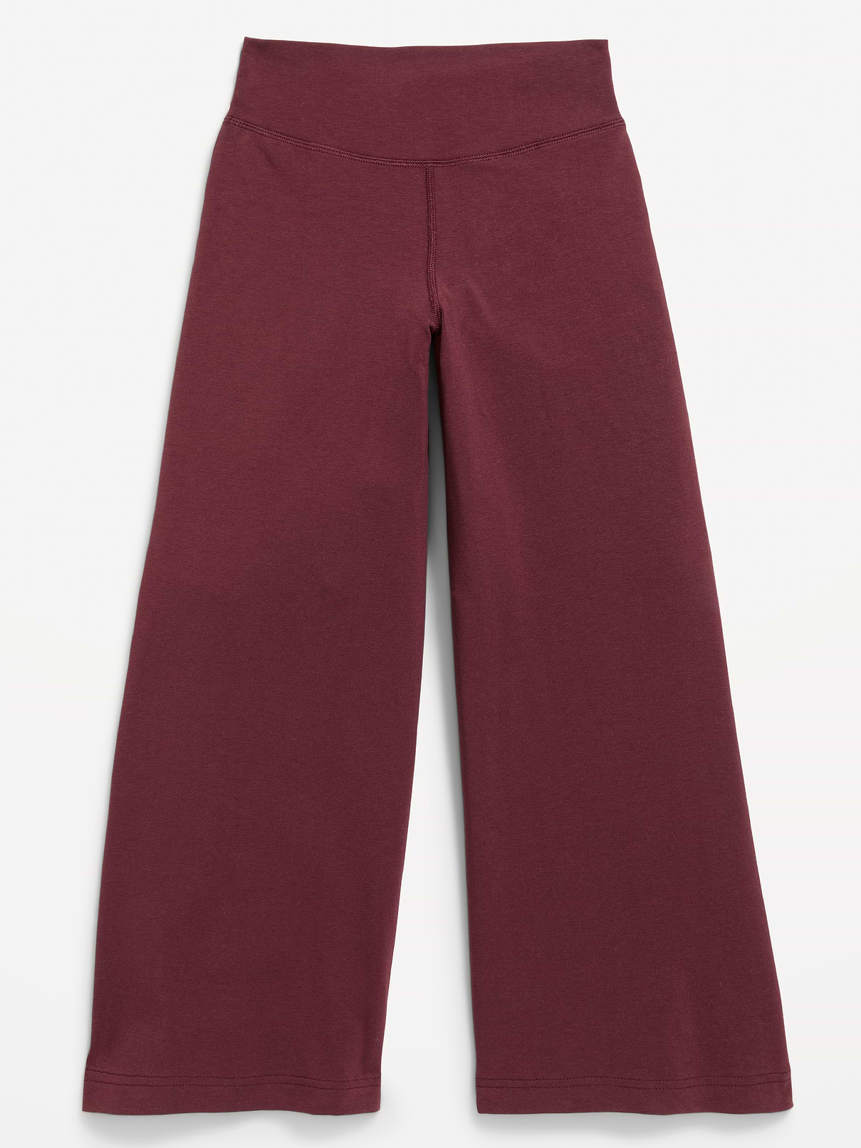Image 2 de 4, Pantalon PowerChill jambe large à taille haute croisée pour fille