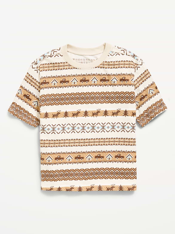 Printed Short-Sleeve T-Shirt for Toddler Boys