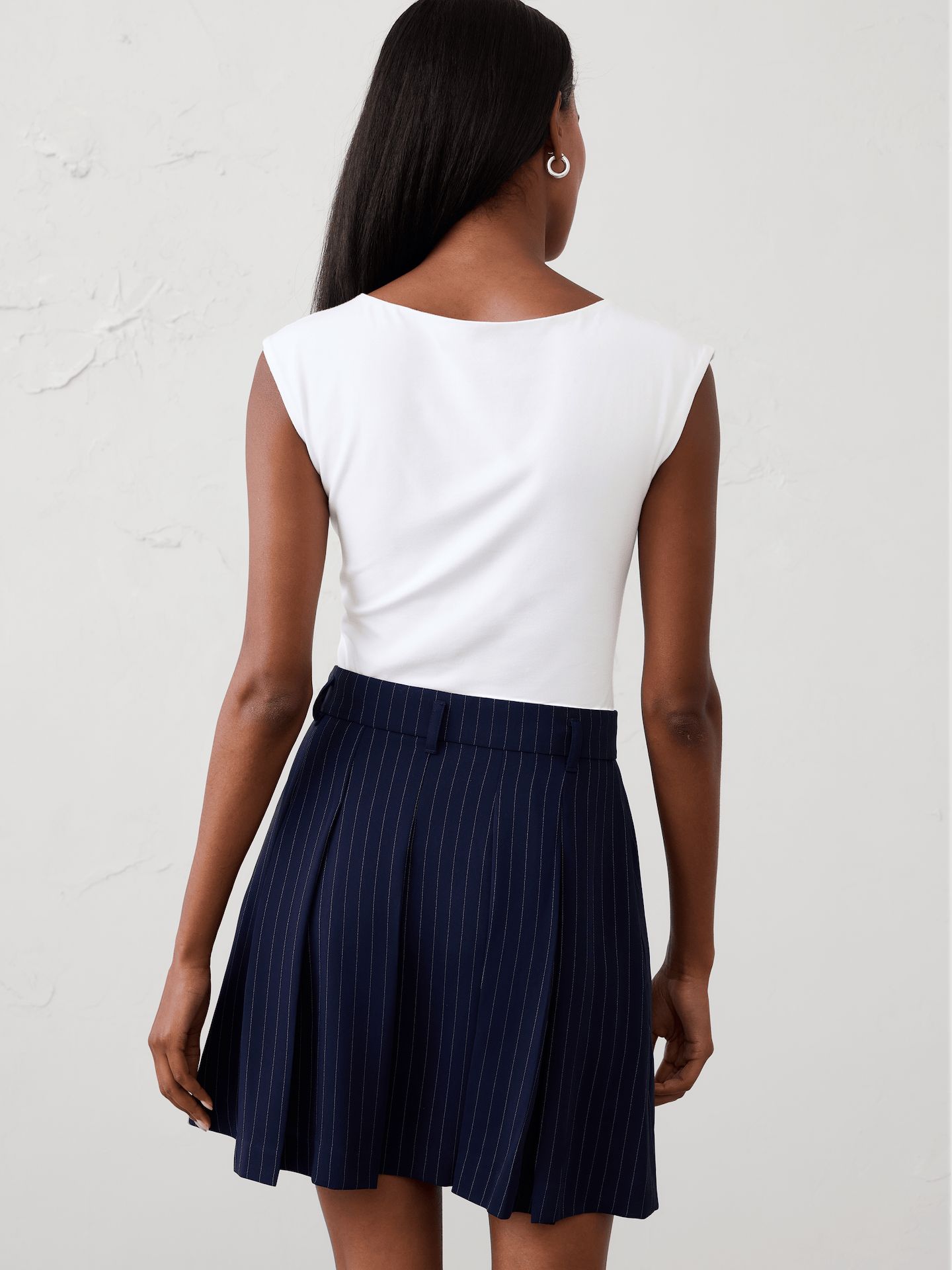 Image 2 of 4, Soft Stretch Cap-Sleeve Top